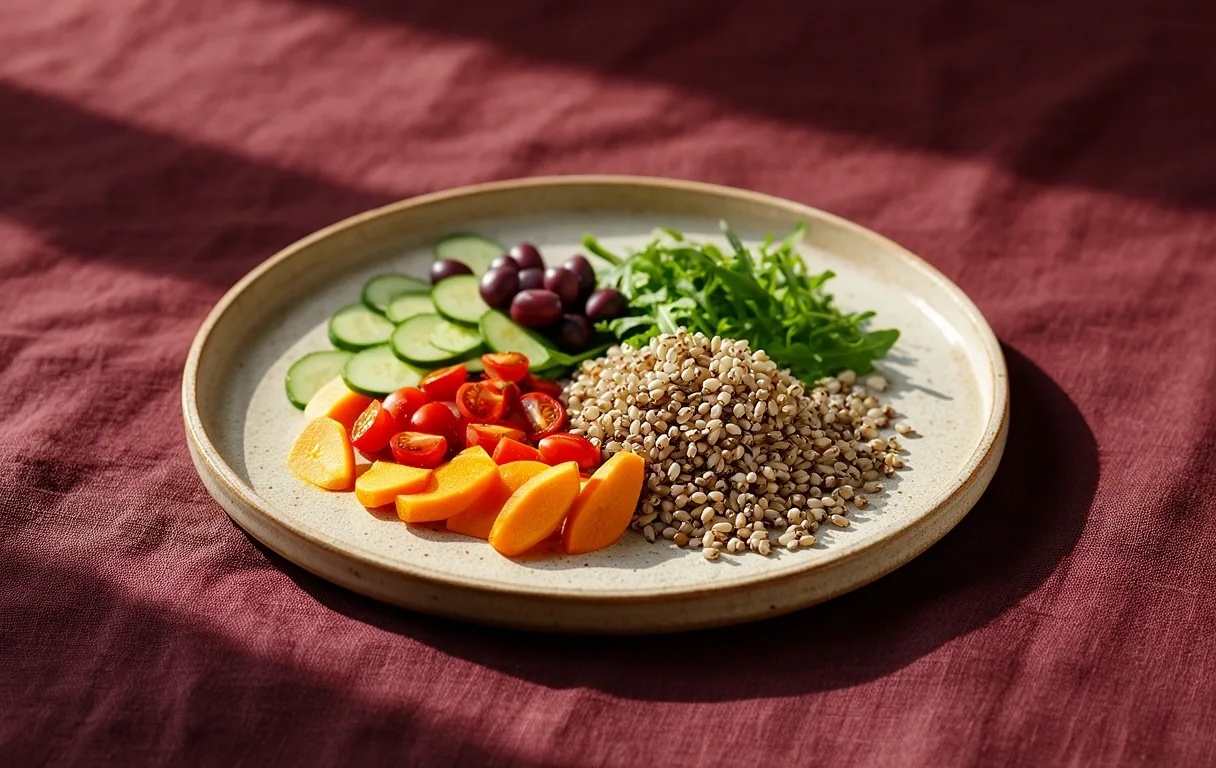 Repas équilibré et conscient